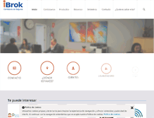 Tablet Screenshot of ibrokseguros.com